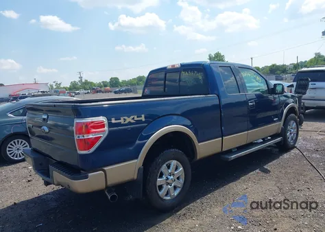 2013 Ford F-150 Lariat из США, поврежденный, VIN 1FTFX1ET2DKF23187